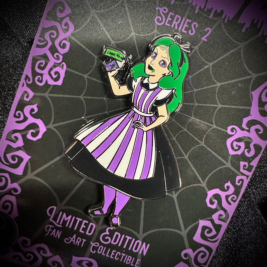 Magically Horrific Mini Pins Series 2: ALICEJUICE (VARIANT)