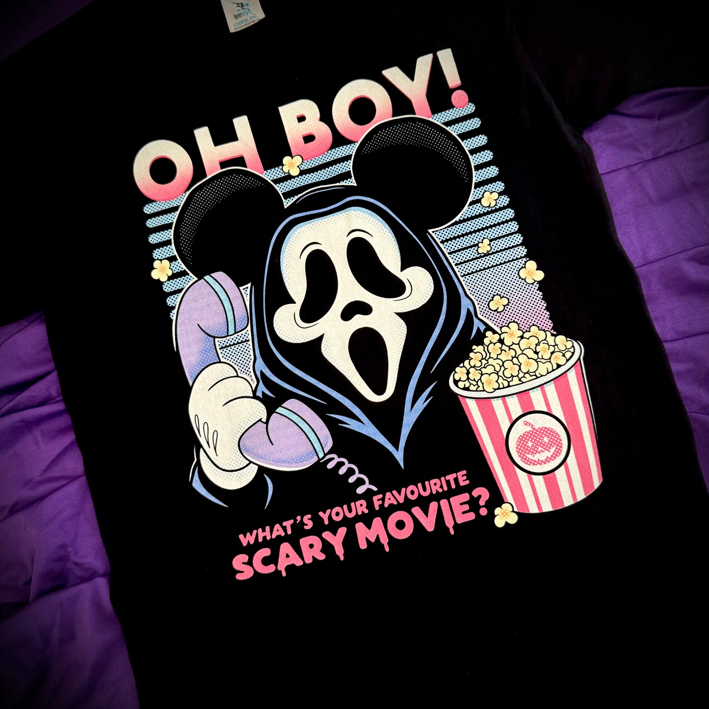 Magically Horrific™ What’s Your Favorite Scary Movie GM Tee Shirt