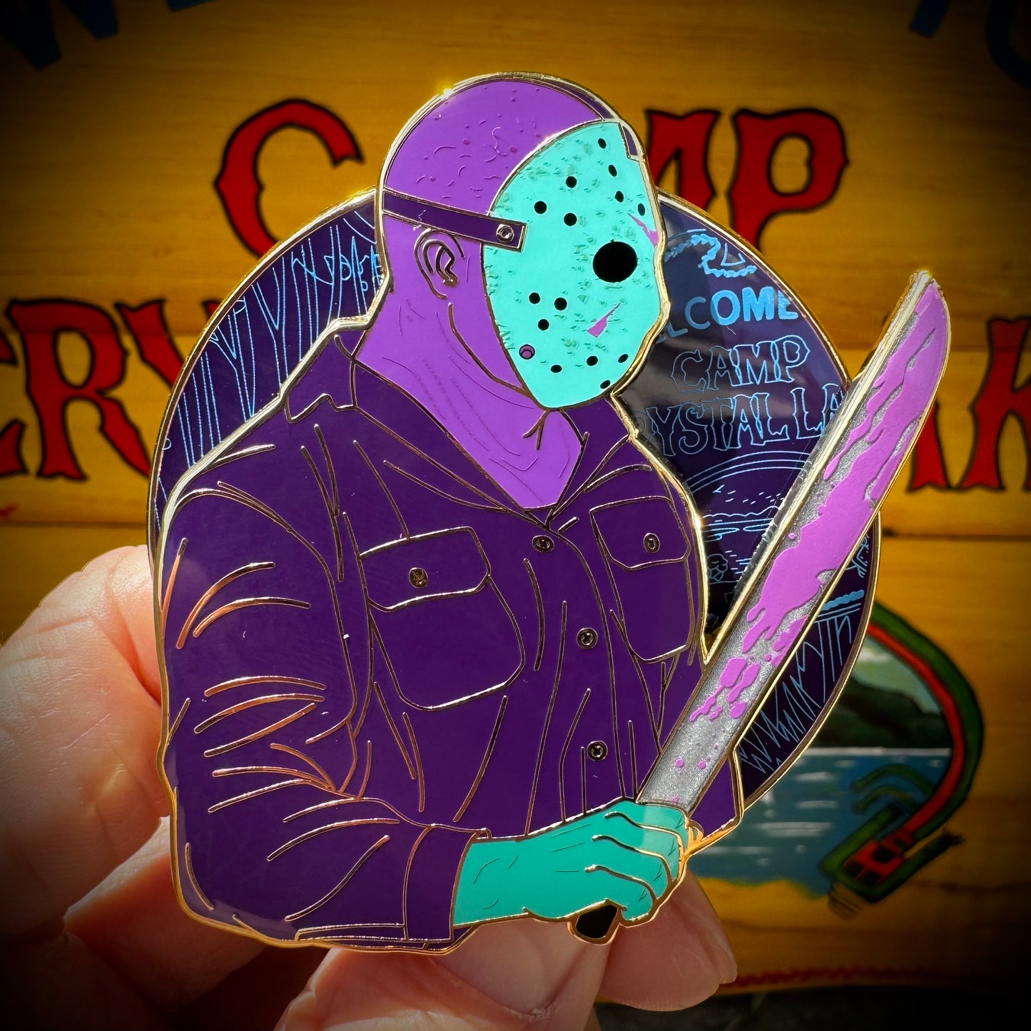 Magically Horrific™ Profile Limited Edition Pin F13TH (8BIT VARIANT)