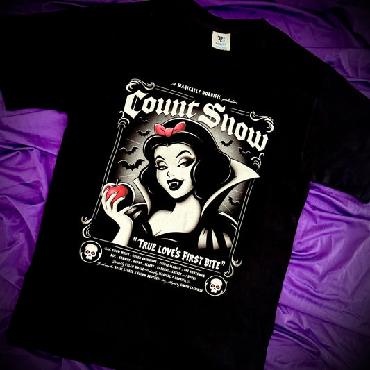 Magically Horrific™ Count Snow Poster Tee Shirt