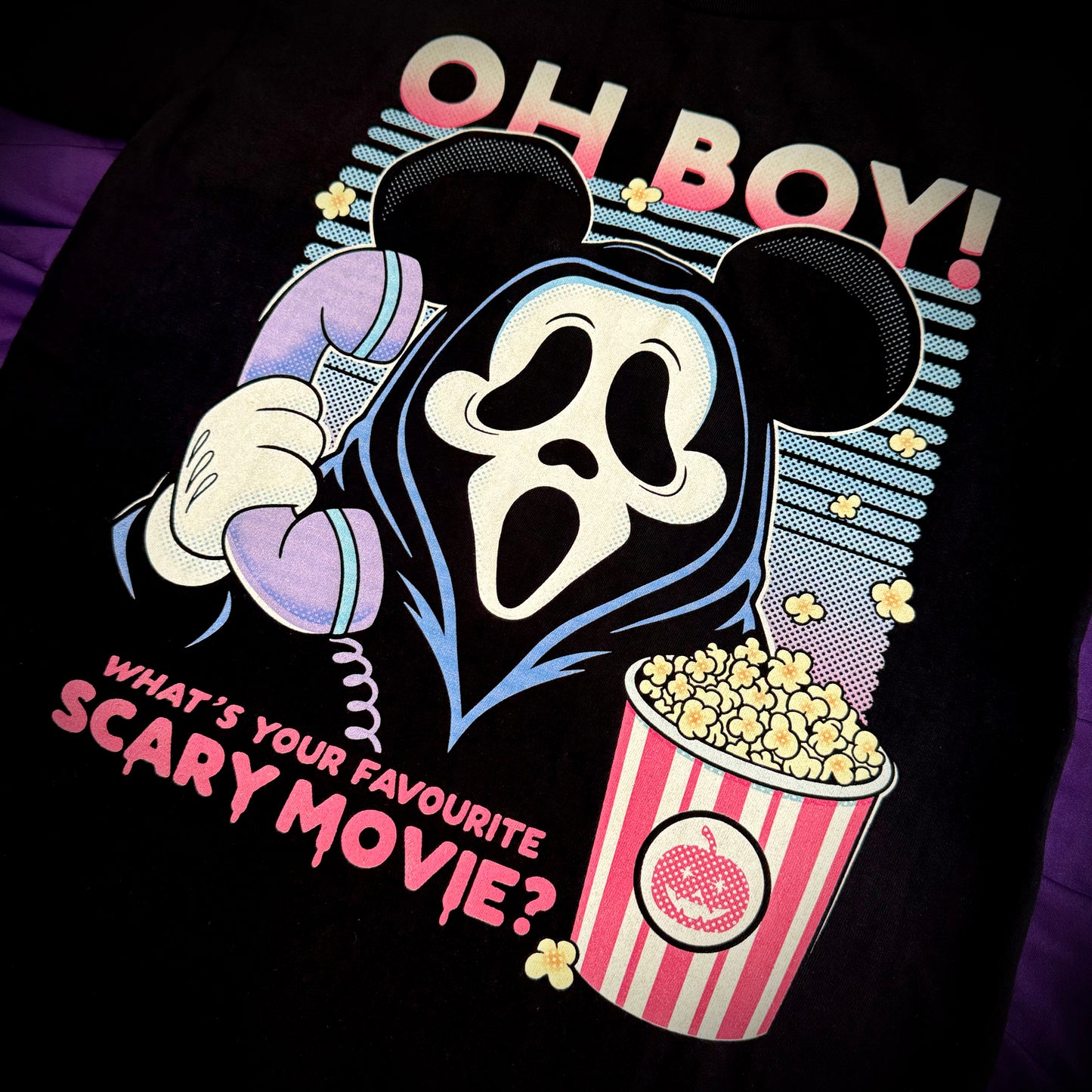 Magically Horrific™ What’s Your Favorite Scary Movie GM Tee Shirt