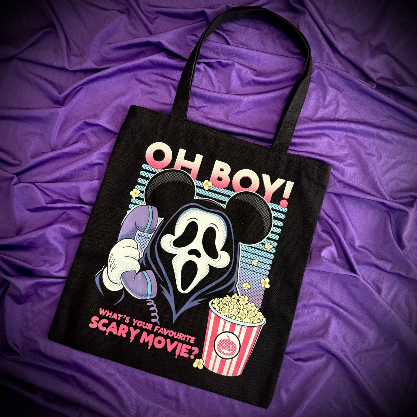 Magically Horrific™ Whats Your Favorite Scary Movie? Tote Bag