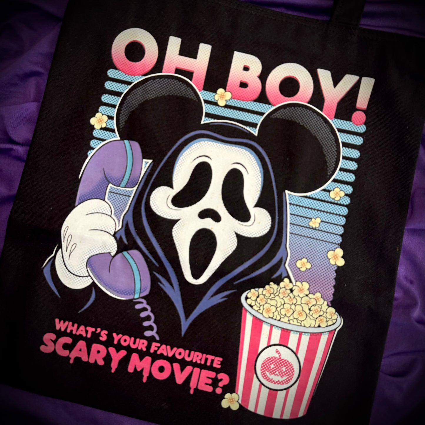 Magically Horrific™ Whats Your Favorite Scary Movie? Tote Bag