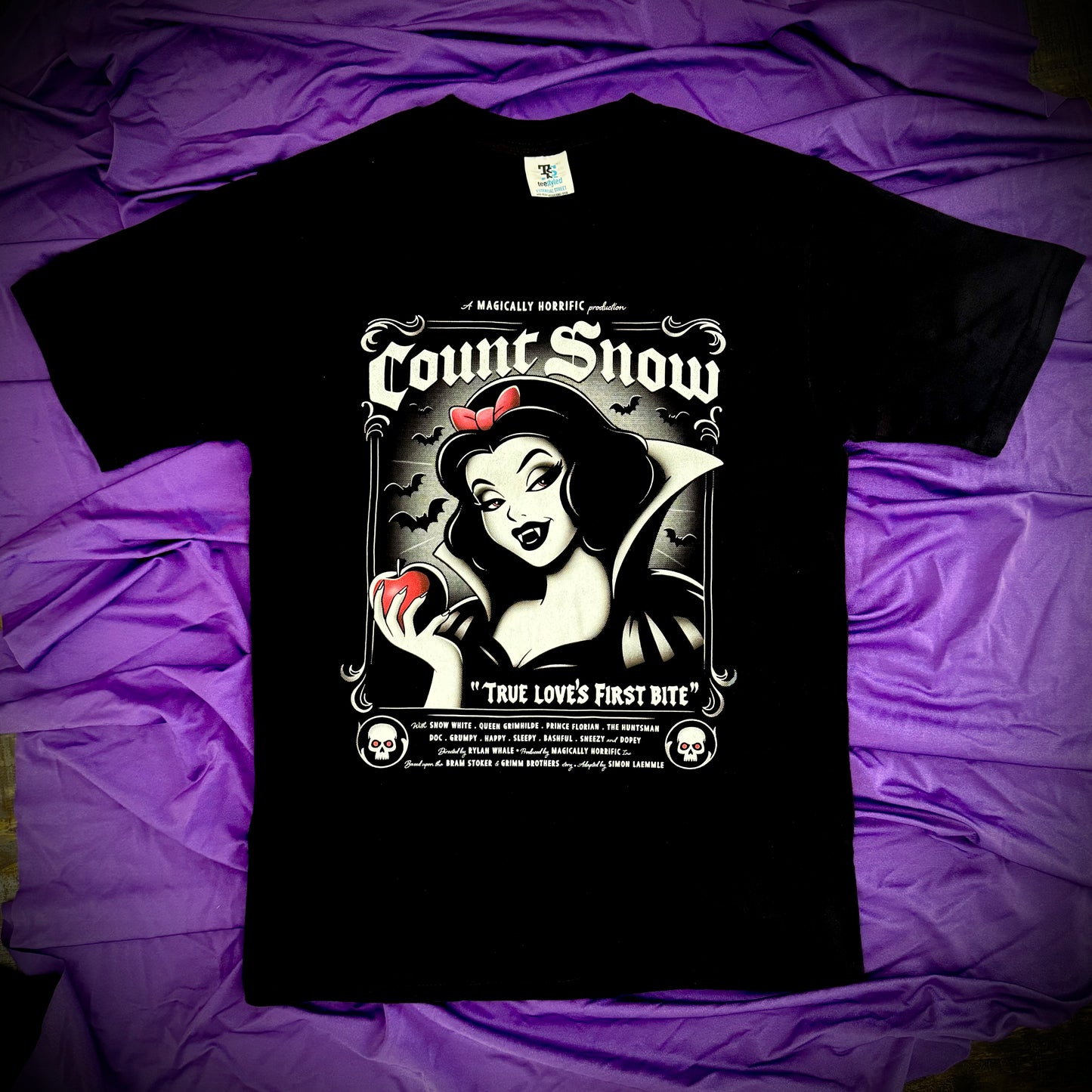 Magically Horrific™ Count Snow Poster Tee Shirt