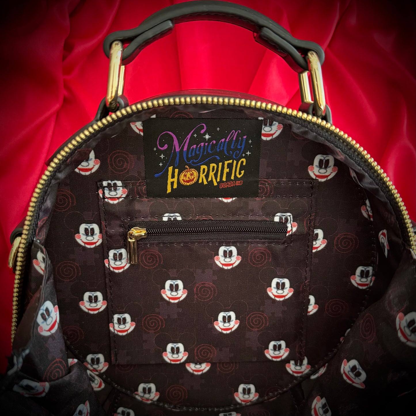 Magically Horrific™ The BILLY MOUSE Novelty Purse + Backpack