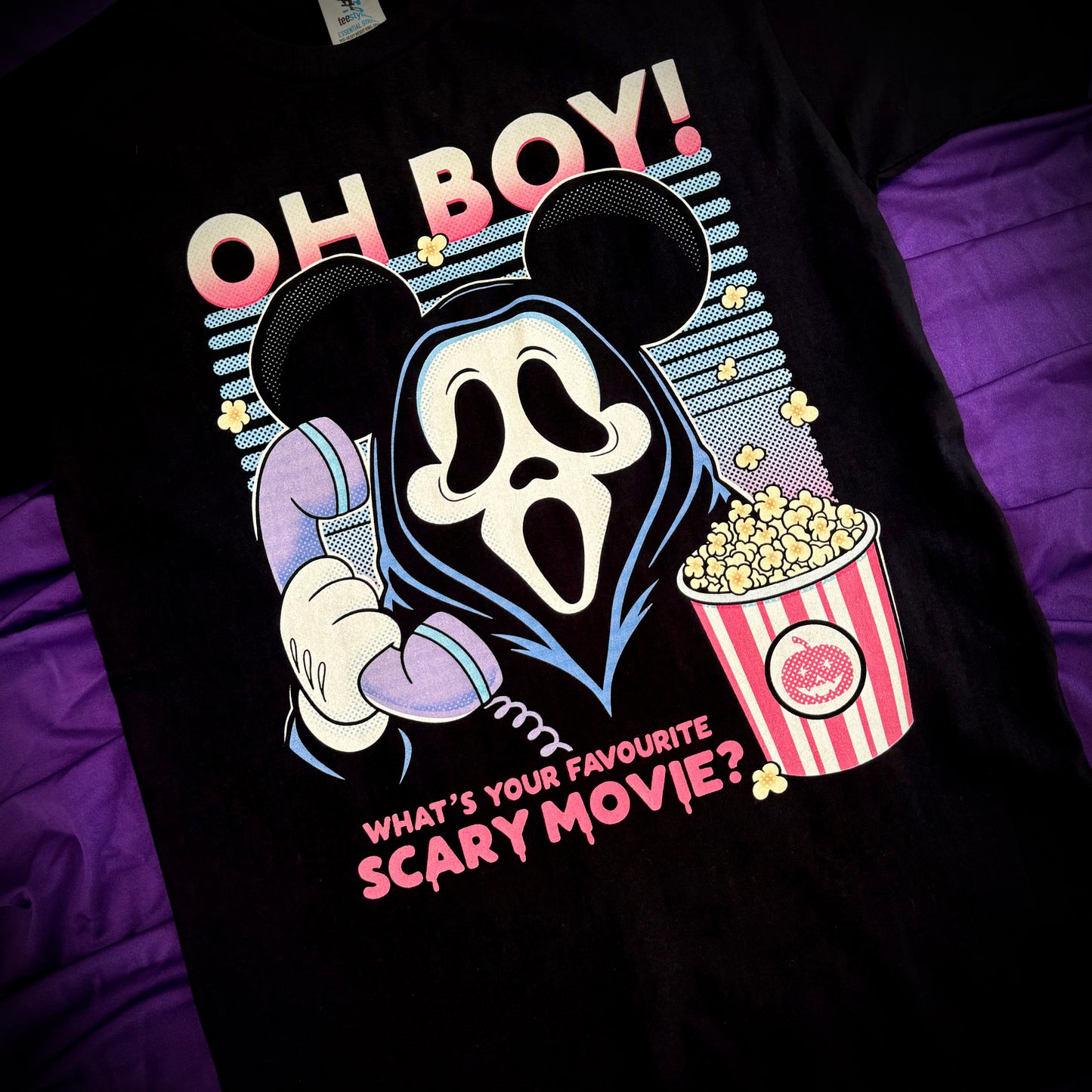 Magically Horrific™ What’s Your Favorite Scary Movie GM Tee Shirt