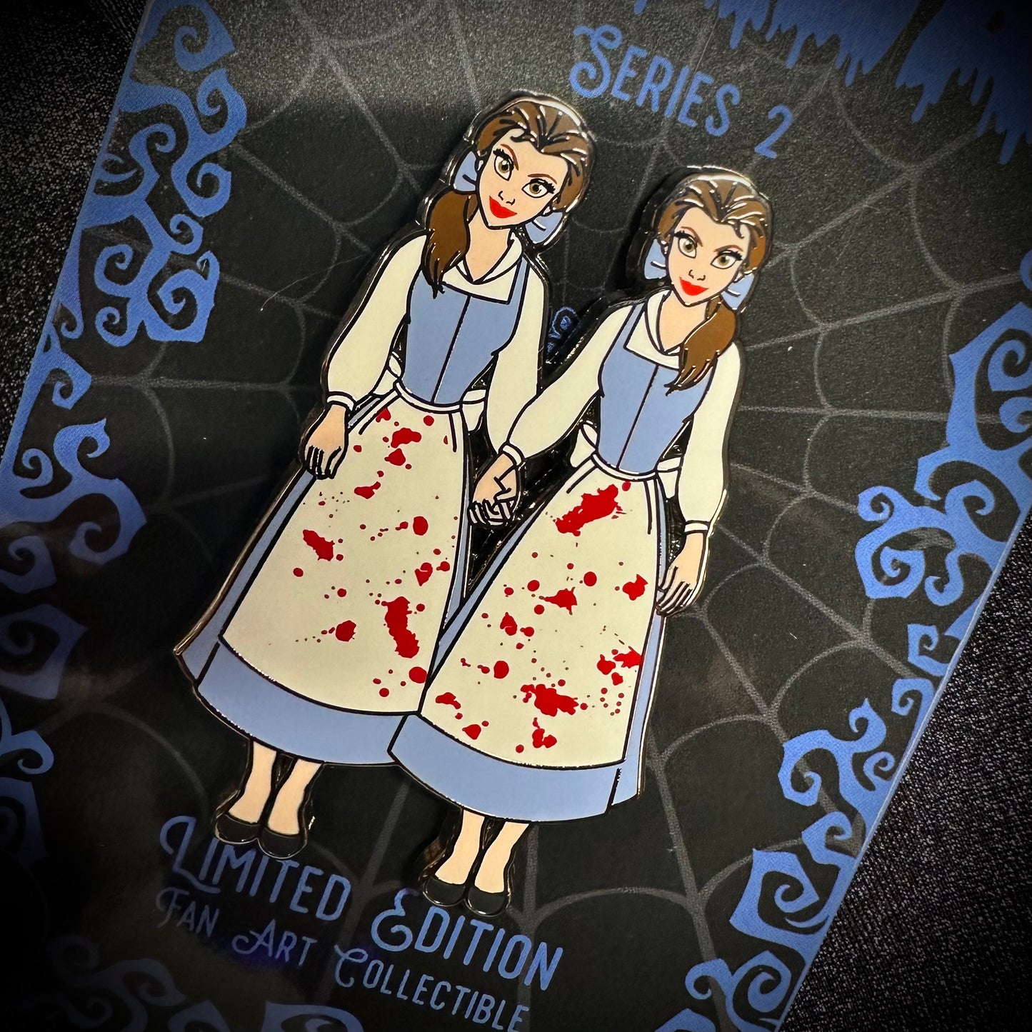 Magically Horrific Mini Pins Series 2: Belle Grady Twins