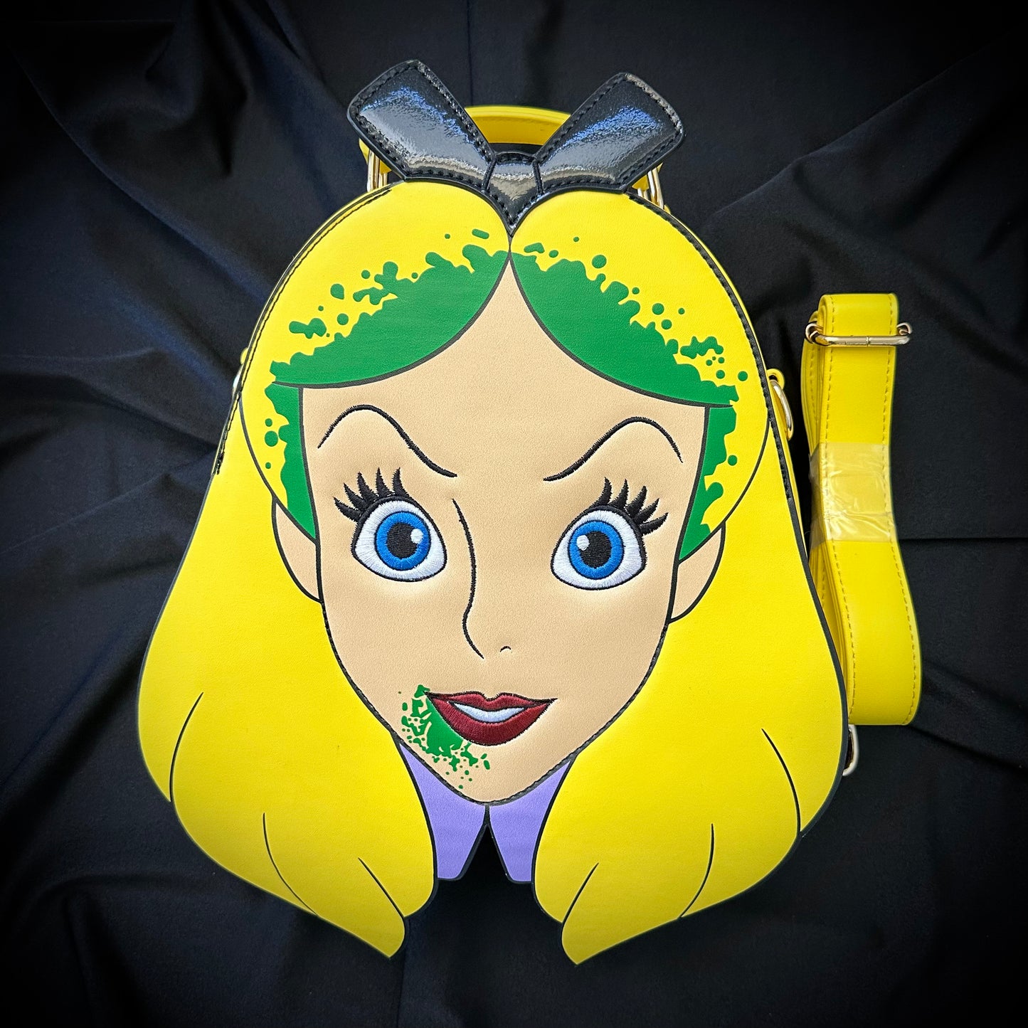 Magically Horrific™ The ALICEJUICE Novelty Purse + Keychain (ORIGINAL YELLOW HAIR)